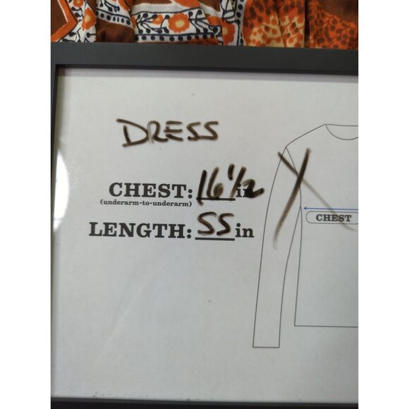 Vintage 70s Rose Marie Reid Womens Long Nylon Dress Cowl Neck Medium Retro - Picture 6 of 14